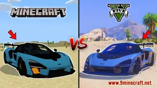 McLaren Senna Addon (1.19, 1.18) – MCPE/Bedrock Mod