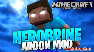 Herobrine Addon (1.6) – MCPE/Bedrock Mod