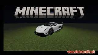 Koenigsegg Jesko Addon (1.19, 1.18) – MCPE/Bedrock Mod