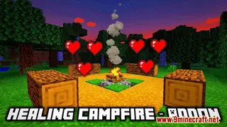 Healing Campfire Addon (1.19) – MCPE/Bedrock Mod