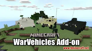WarVehicles Addon (1.19) for Minecraft PE/Bedrock