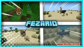 Fezario Animal Addon (1.19, 1.18) for Minecraft PE/Bedrock