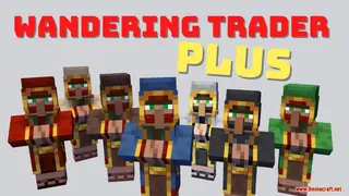 Wandering Trader Plus Addon (1.19, 1.18) for MCPE/Bedrock Edition