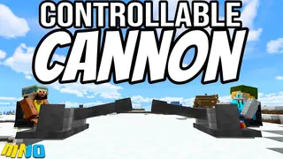 Controllable Cannons Addon (1.19, 1.18) for MCPE/Bedrock Edition