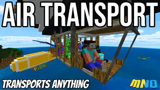 Transport Addon (1.19, 1.18) – Bulldozers, Balloons, Bicycles, Air Ship