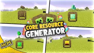 Core Resource Generator Addon (1.19, 1.18) – Better Way to Gather Resources