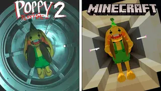 Poppy Playtime Addon (1.19, 1.18) – Play as Huggy Wuggy