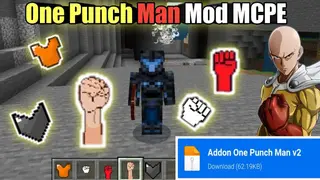 One Punch Man Addon (1.18) – Saitama, Silver Fang, Sonic
