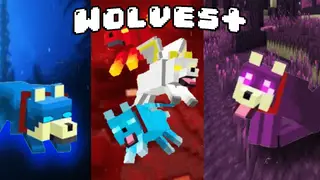 Wolves+ Addon (1.20) – MCPE/Bedrock Mod