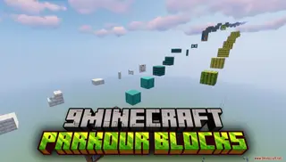 Parkour Blocks Map (26.2, 1.20.1) – Every Block in Minecraft