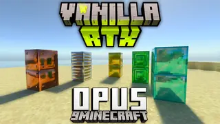 Vanilla RTX Opus Shader (1.26+) – Ray Traced Reflections With Bumpy Normal Maps