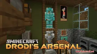 Drodi's Arsenal Resource Pack (1.21.11, 1.21.1) – Heavy RPG Vibes for Combat