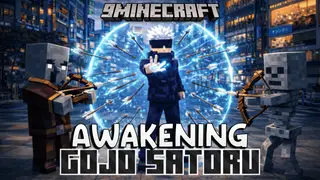 Gojo Satoru Awakening Addon (26.x, 1.21) – Master Powerful Psychic Anime Attacks