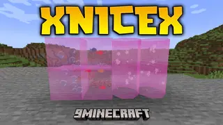 xNICEx Mod (1.21.1, 1.20.1) – Decorate Your Base with Animated Glass Blocks