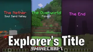 Explorers Title Addon (26.x) – Display Biome Titles On Your Screen While Traveling
