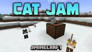 Cat Jam Mod (1.21.11, 1.20.1) – Watch Your Cats Dance to Jukebox Music Discs
