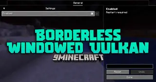 Borderless Windowed Vulkan Mod (26.1.2, 1.21.1) – Chat and Browse Without