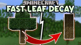 Fast Leaf Decay 9minecraft Mod (26.2) – No More Floating Tree Canopies
