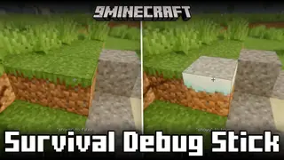 Survival Debug Stick Mod (26.2, 1.20.1) – Adds A Crafting Recipe For The Debug Stick