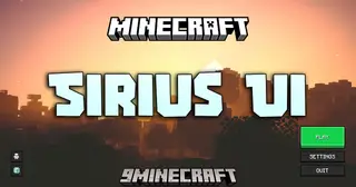 Sirius Ui Mod (26.1.2, 1.20.1) – Redesign Your Main Title Screen