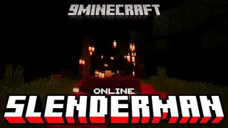 Slenderman Online Map (26.x, 1.21) – Outsmart Your Friends in a Terrifying Dark Forest