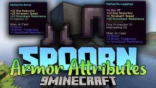 Spoorn Armor Attributes Mod (26.2, 1.20.1) – Random Enchantments