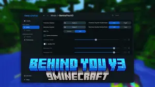 BehindYouV3 Mod (26.2, 1.21.1) – Allows Quickly Looking Behind The Player