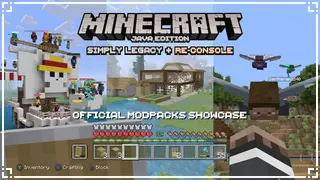 Re-Console Modpack (26.2, 1.20.1) – Bring Classic Console Menus and Controllers to Minecraft