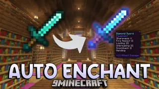 Auto Enchant Addon (26.x, 1.21) – Automatically Apply Enchantments To Weapons And Tools