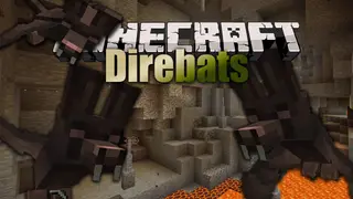 Direbats Mod (26.2, 1.21.1) – A New Species of Bat, Lover of Darkness