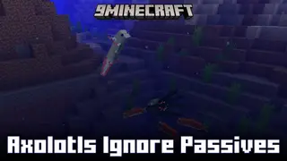 Axolotls Ignore Passives Mod (26.2, 1.20.1) – Prevents Axolotls From Feeding On Tropical Fishes
