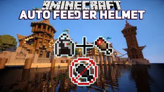 Auto Feeder Helmet Mod (26.2, 1.20.1) – Keeping You Saturated