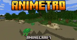 Animetro Shaders (26.2, 1.20.1) – Cartoon Outlines With Retro Glitch Effects