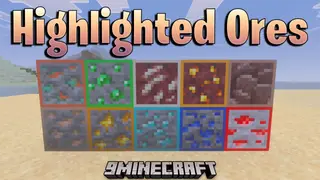 Highlighted Ores Texture Pack (26.x) – Spot Valuable Ores With Bright Borders