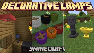 Decorative Lamps Mod (26.2, 1.20.1) – Stylish Lighting