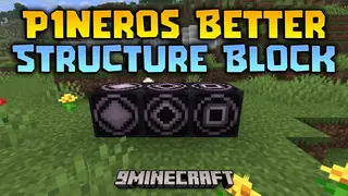 P1neros Better Structure Block Mod (26.1.2, 1.20.1) – Build Massive Towns