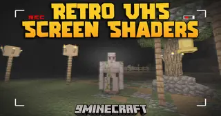 Retro VHS Screen Shaders (1.21.11, 1.20.1) – Vintage Camcorder Filter