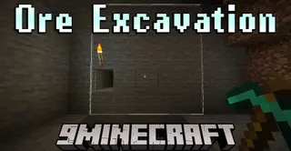 Ore Excavation 9minecraft Mod (26.2) – Mine Ores and Chop Trees in a Single Swing