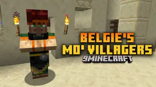 Belgie's Mo' Villagers Mod (26.2, 1.20.1) – New Villager Professions