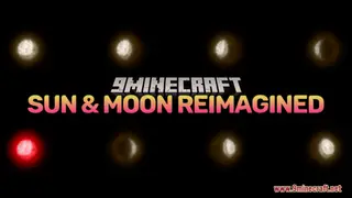 Sun & Moon Reimagined Resource Pack – Vibrant Skies and Detailed Moon Phases