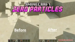 Zero Particles Resource Pack (26.2, 1.20.1) – Crisp Fonts and Zero Visual