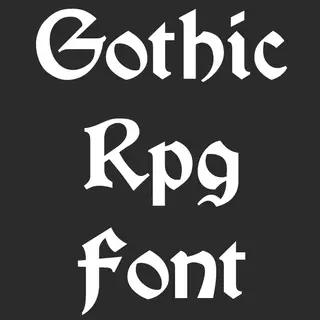 Gothic Medieval RPG Font