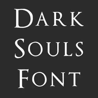 Souls RPG Font
