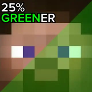 It's 25% Greener!