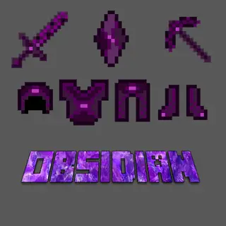 Obsidian Items: Tools and Armor