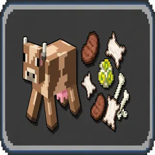 Cow Drops OP Loot
