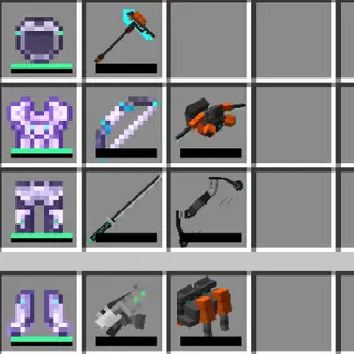 Mekanism + Mekanism:Weapons Enchantable Items