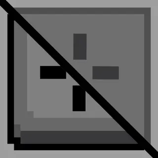Transparent control buttons