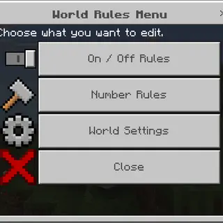 World Rules Editor