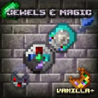 Jewels & Magic (RPG Buff System) | Vanilla+ Bedrock